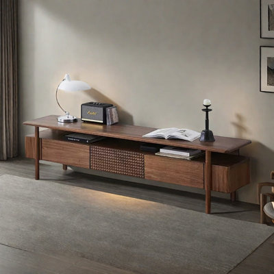 Medieval style home living room TV stand