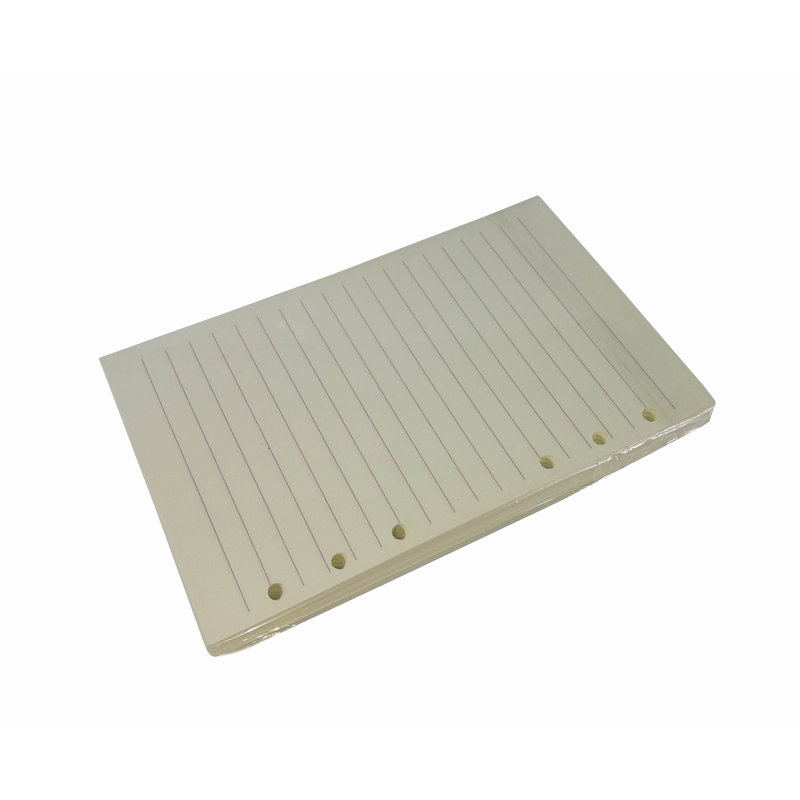 Fixturedisplays® A6 Paper Refills Lined, Notebook Refillable Paper For 4.1X5.8" Traveller Journal Inserts 160 Pages 16956-GREEN-REFILL