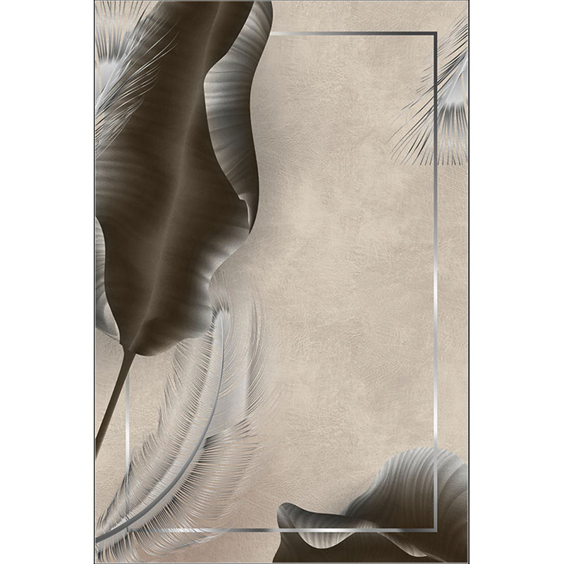 Luxurious Non-Slip Woven Carpet, 100% Velvet Fabric, 31.5 x 47.2 inches | Antibacterial, 13.5 mm Total Height, Machine Washable | Ideal for Living Room, Bedroom & Home Decor, Soft & Durable Design