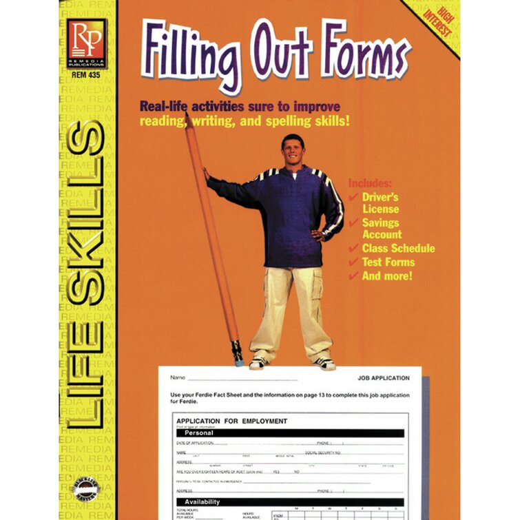 Filling Out Forms Book