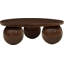 Table basse en bois massif Trentin-88359611