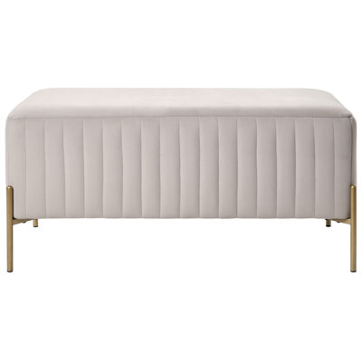 Benzant Velvet Upholstered Bench