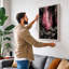 Pink Light Through Jungle Surrealism - Wrapped Canvas-576874079-576874069