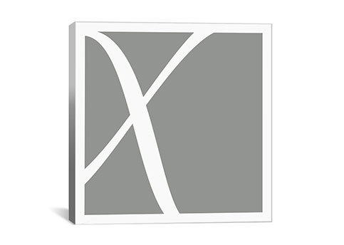 Lettres, monogrammes, & noms, H 18 po x l 18 po x P 1,5 po, x