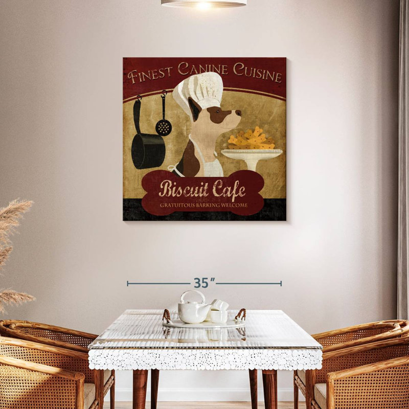 Ketti Biscuit Cafe, 36" H x 36" W