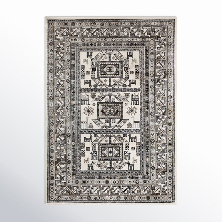 Ovid Viscose Gray Rug