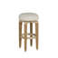 Maris Mahogany Swivel Bar Stool