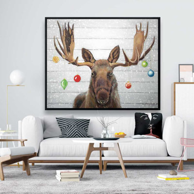 «Moose has», art mural sur toile Holiday