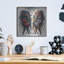  «Wings and Roses White» par Rey Klimt, art mural en métal, 12 po x 12 po-1729311449