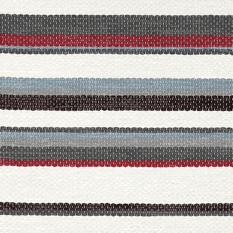 Runner Dendy Striped Hand Woven Indoor / Outdoor Area Rug, Runner 60 x 260cm