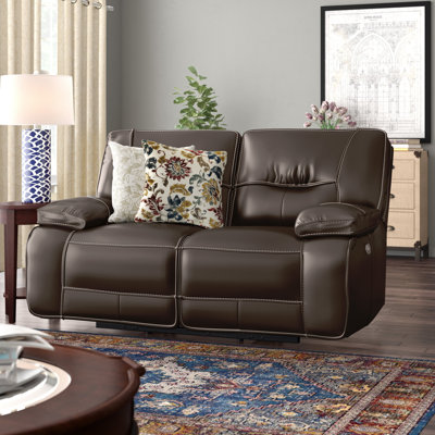Pomona 65'' Upholstered Power Reclining Loveseat