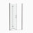 32"x72"Universal Pivot Tempered Glass Shower Door-120988535