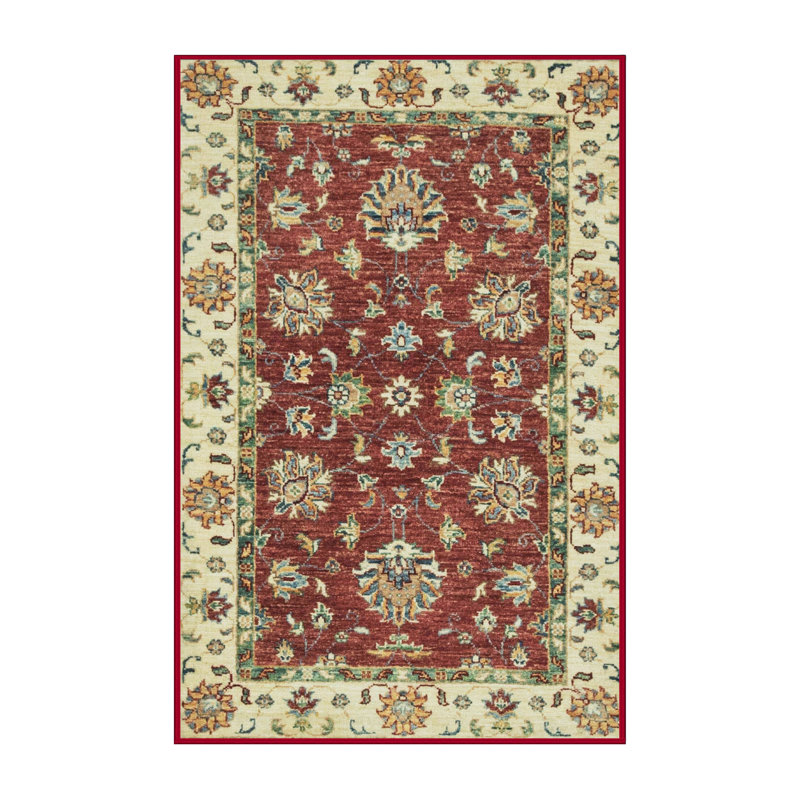Oriental Indoor Rug, Rectangle 5' x 7'