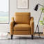 Mid-Century Accent Chair, Solid Wood Frame, Removable Cushions, Living Room Armchair-1374455130-1360155825