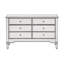 Commode double à miroir 6 tiroirs Caila-2056830680
