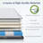 Mattresses, 10 Inch King Hybrid Mattress Medium Firm | White | Foam+Spring-1412062735-1412062733