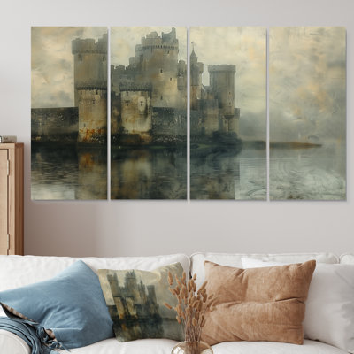 Funes - Castles Canvas Wall Art Set
