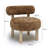 Vegan Shearling Accent Chair-303268660