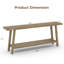 Console pour salon 70 po-1975246136