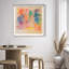 Oliver Gal Colorful Etchings Abstract - Luxury Shadowbox Framed Wall Art-1368150579-1368150576