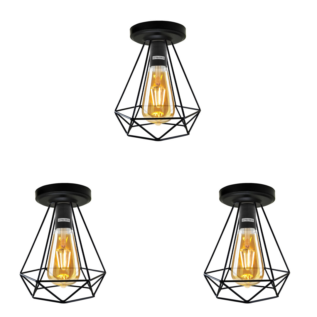 Nerbonne 3-Light 20cm Flush Mount