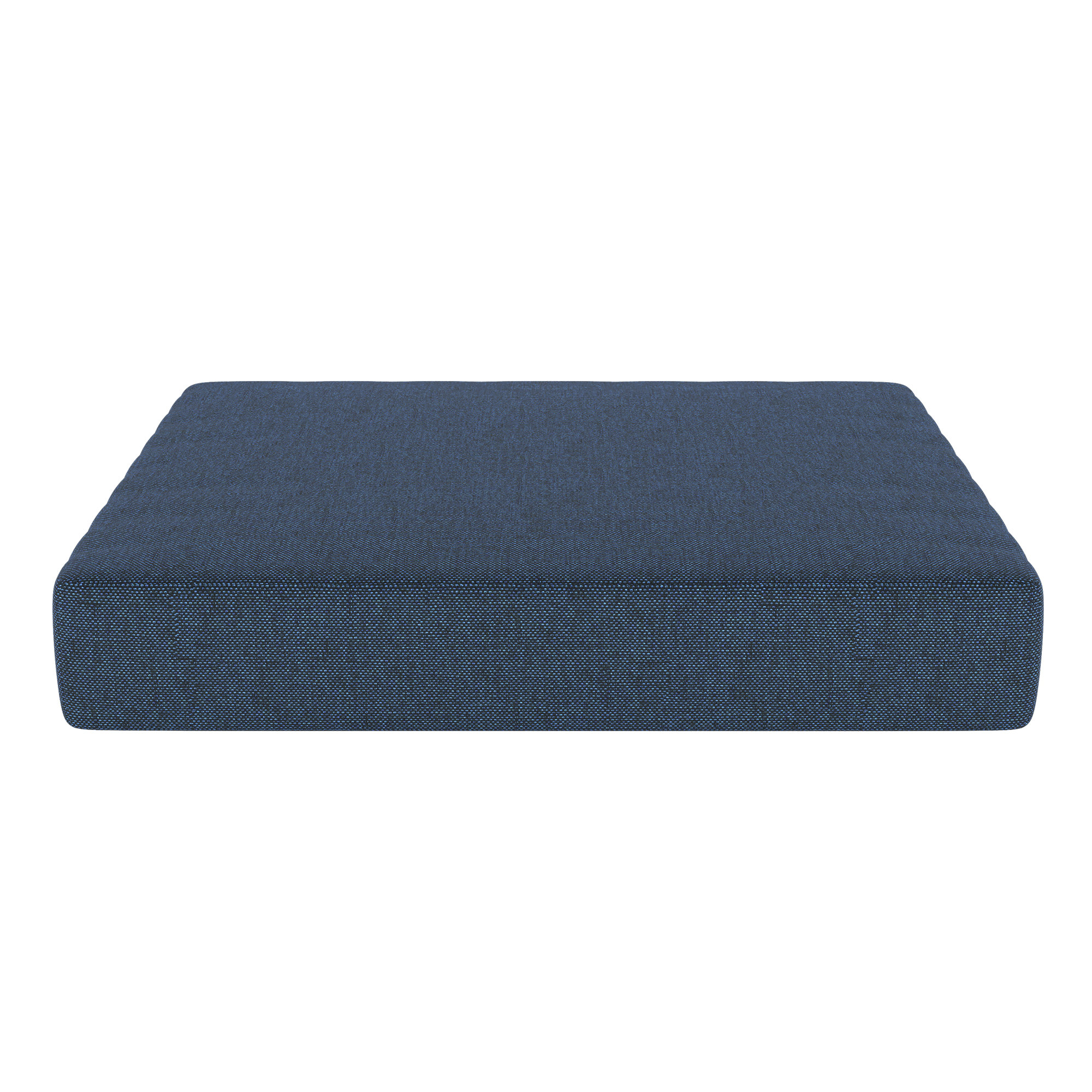 Sunbrella® Outdoor 3.5'' Ottoman Seat Cushion, Spectrum Indigo Sunbrella®
