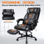 Fauteuil de direction chauffant avec repose-pieds-133409168