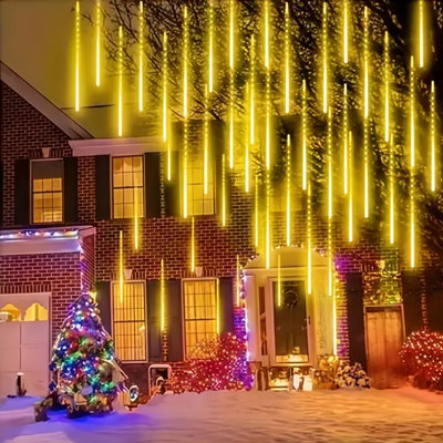8.5cm LED Solar Powered 8 - Bulb Standard String Light