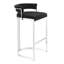 Dante Upholstered Stool with Metal Frame-61832764