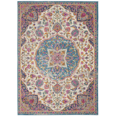 Tapis traditionnel ivoire Augusta