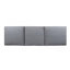 Wood Chaise Lounge W/ Cushion