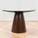 Ignotas Round 44.02" Dining Table,Kitchen Table,Pedestal Dining Table with Wood Frame