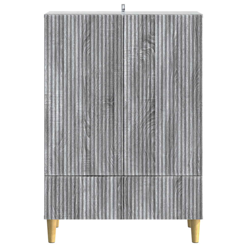 66cm Sideboard, Grey Sonoma