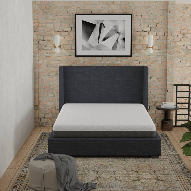 Matelas mi-ferme 10 po Pur Chill avec tissu rafraîchissant à changement de phase, Très grand californien