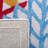 Strothers Floral Handmade Tufted Cotton/Wool Blue/Orange/Red Area Rug-441974770