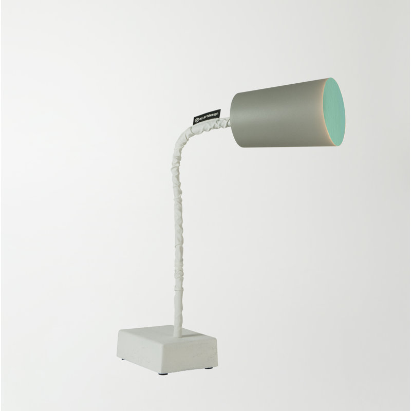 Adjustable Metal Desk Lamp, Turquoise
