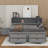 Full Wood Daybed With 2 Bedside Cabinets,Shelves And Drawers-746300142