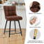 Swivel Upholstered Counter Stool-1757059240