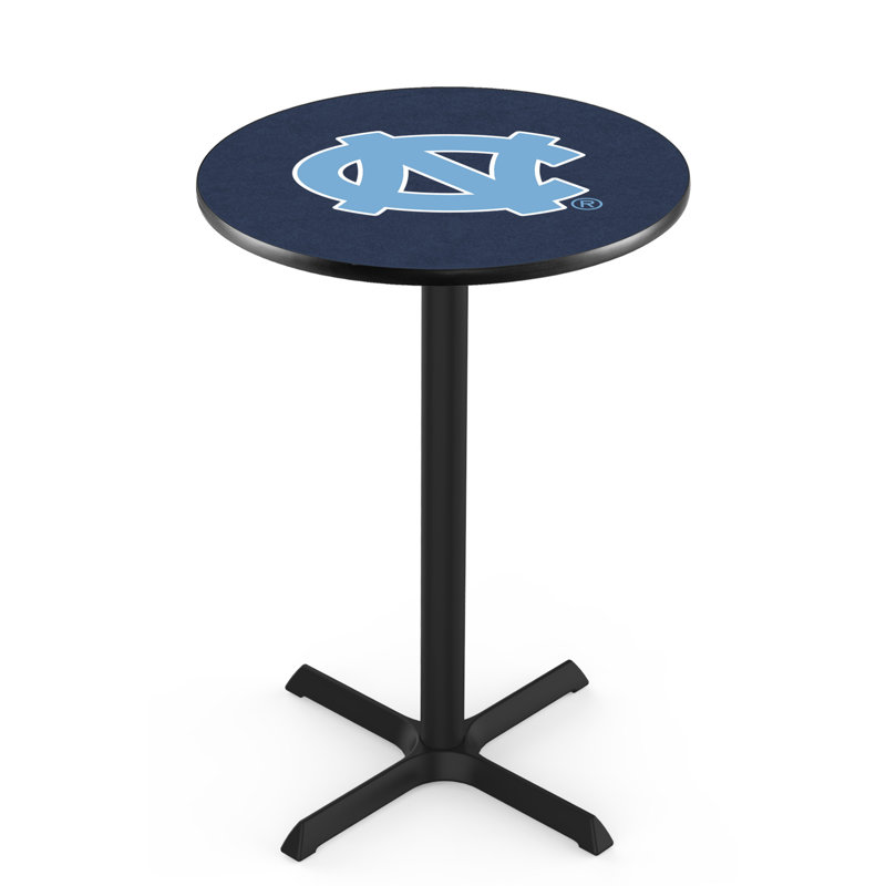 Round Metal Base Dining Table, University of North Carolina