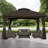 MASTERCANOPY Premium Steel Patio Gazebo with Mosquito Netting-70124942-93723299