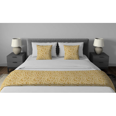 Petya Rayon Geometric Shapes Bedspread