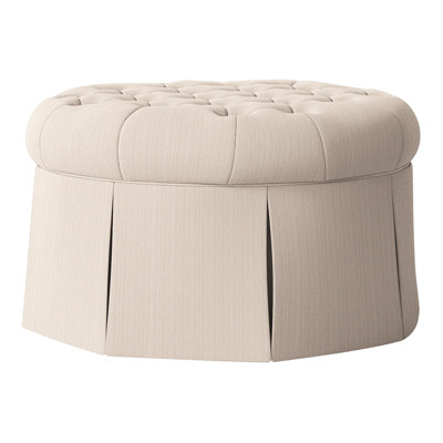 Alma Round Ottoman