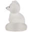 Figurine de Noël chiot renard assis - 7,5 po