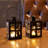 Lantern 6pcs Modern Farmhous Candle Lanterns Decorative with LED & String-99195865