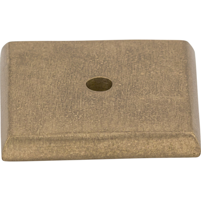 Aspen Square  Backplate, Light Bronze, 1.25" H x 1.25" W x 0.19" D