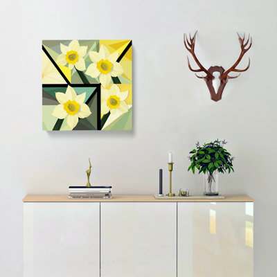 Daffodil Geometric No.1 - No Frame Print