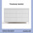 Alpine 6 Drawer Double Dresser-36204035