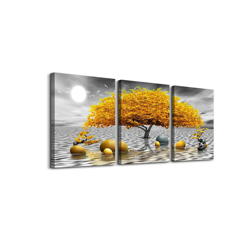 3 Piece Wrapped Canvas Print