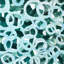 Abstrait cercles - reproduction encadrée mat pour décor de salle de bain-878549666