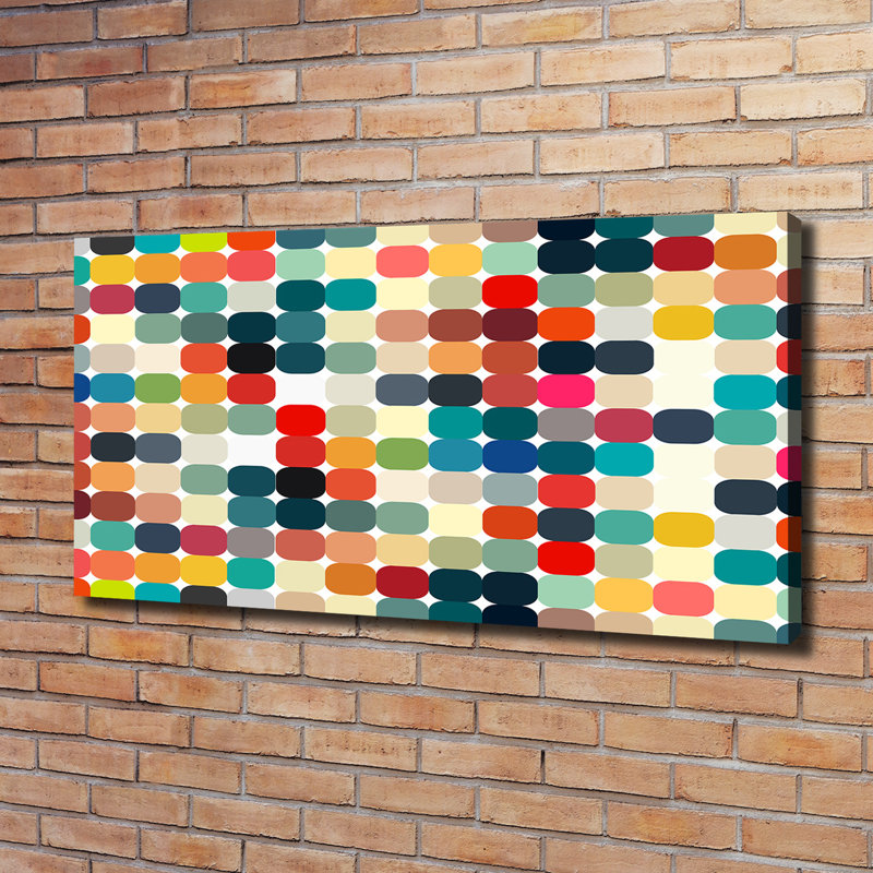 Geometric Background - No Frame Print on Canvas